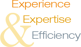 Experience, Expertise and Efficiency